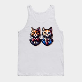 Hello Kitty Nerd Glasses Tank Top